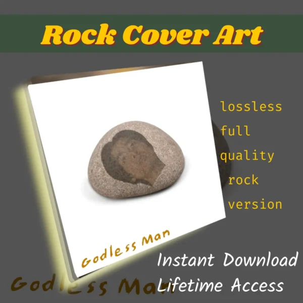 "Godless Man" Cover Art (Rock Version)